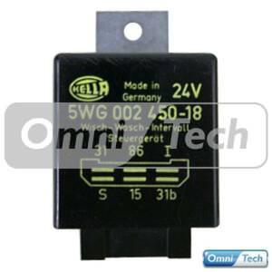 Hella Wash/Wipe relay 5WG002450-18