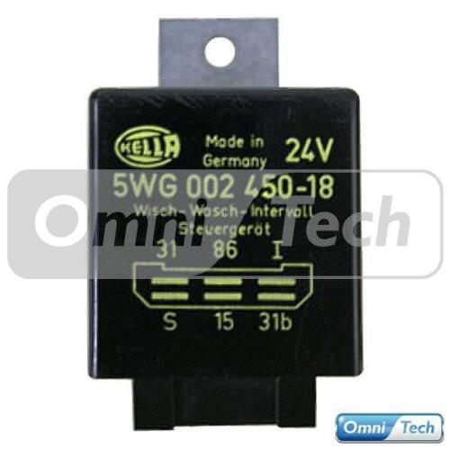 Hella Wash/Wipe relay 5WG002450-18