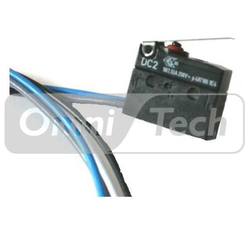 Door Lever Microswitch, With Lead  10 A @ 250 V ac