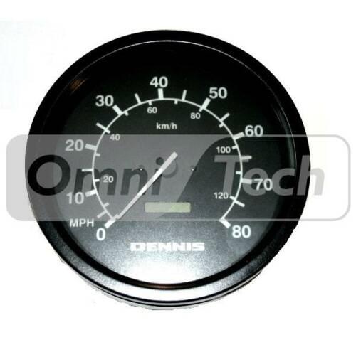 Dennis Speedometer v3 658178 SLF NEW 0-80 MPH 24V