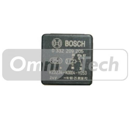 Bosch Relay 0 332 209 206  24v 10/20A (shunt resistor) NEW