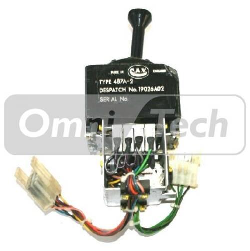 CAV Gear Selector 487A-2 19026A02 ETC