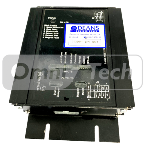 Deans Door Panel Small Black type Repair 043501