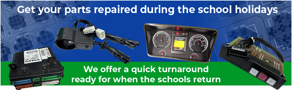 Repair your bus parts during the school holidays